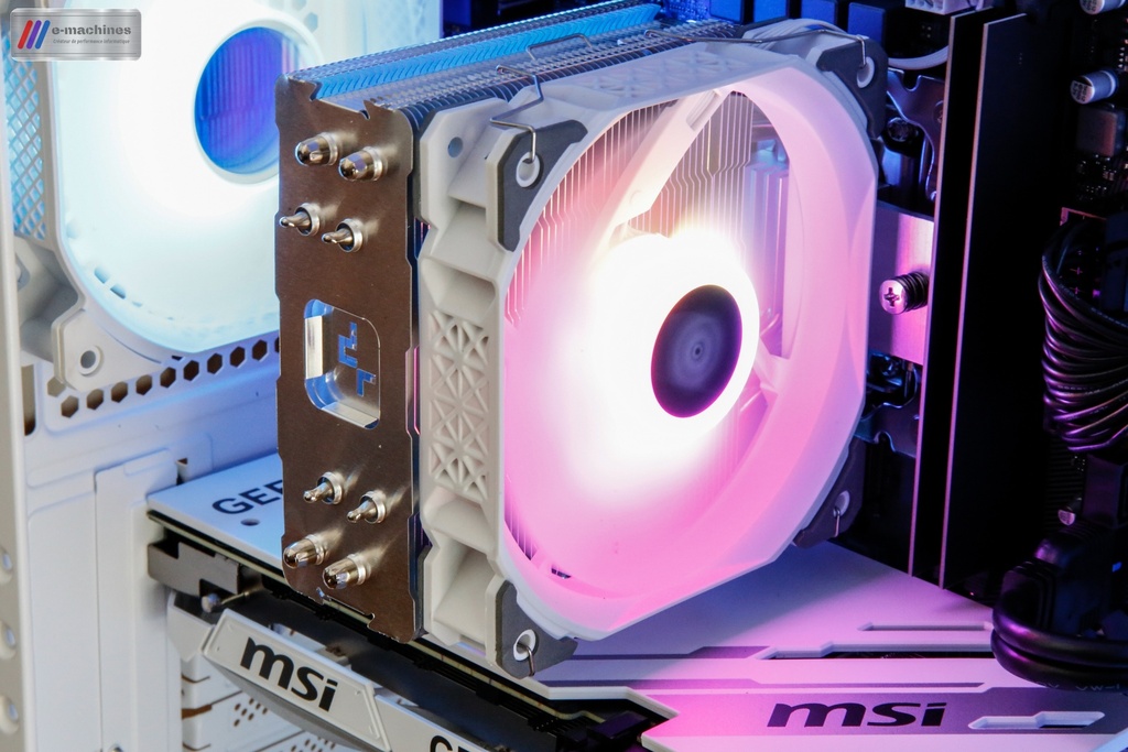 Tour Zalman i3 Néo TG Blanche i5 13400F et RTX 4070