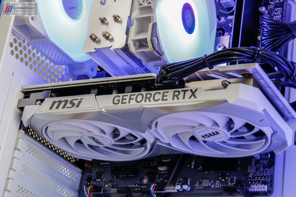 Tour Zalman i3 Néo TG Blanche i5 13400F et RTX 4070