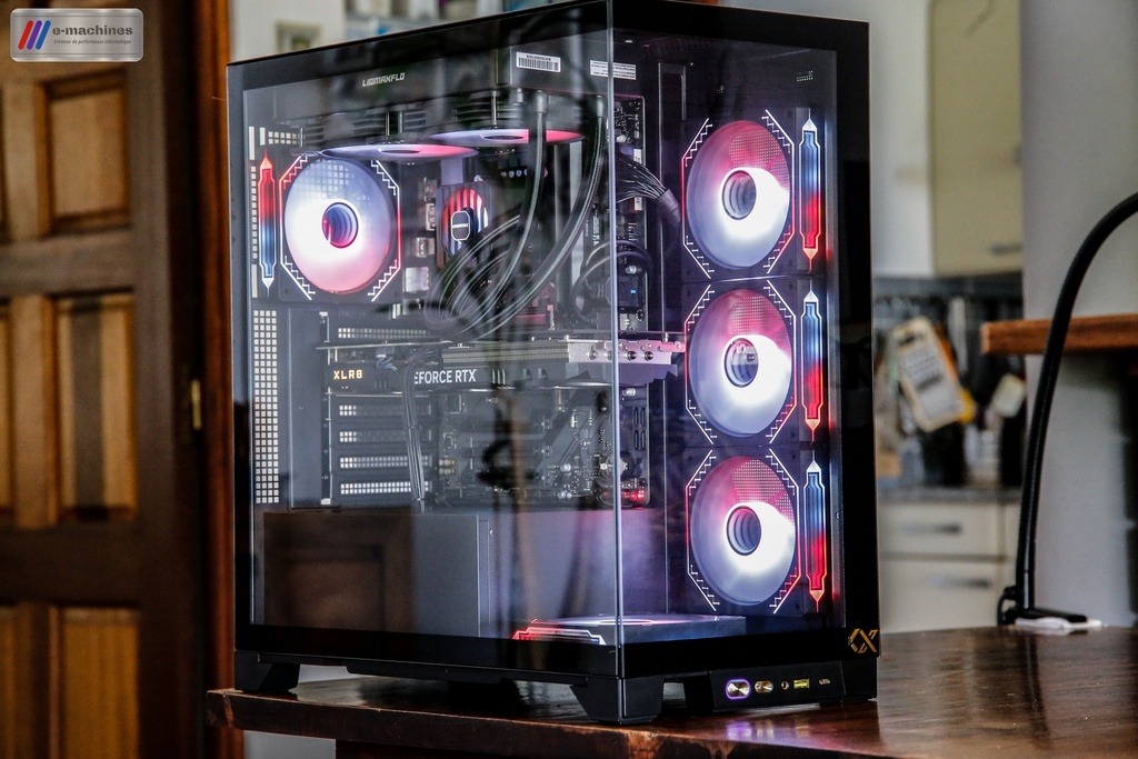 Tour Xigmatek Endorphin Ultra noire i5 14600KF et RTX4070 SUPER