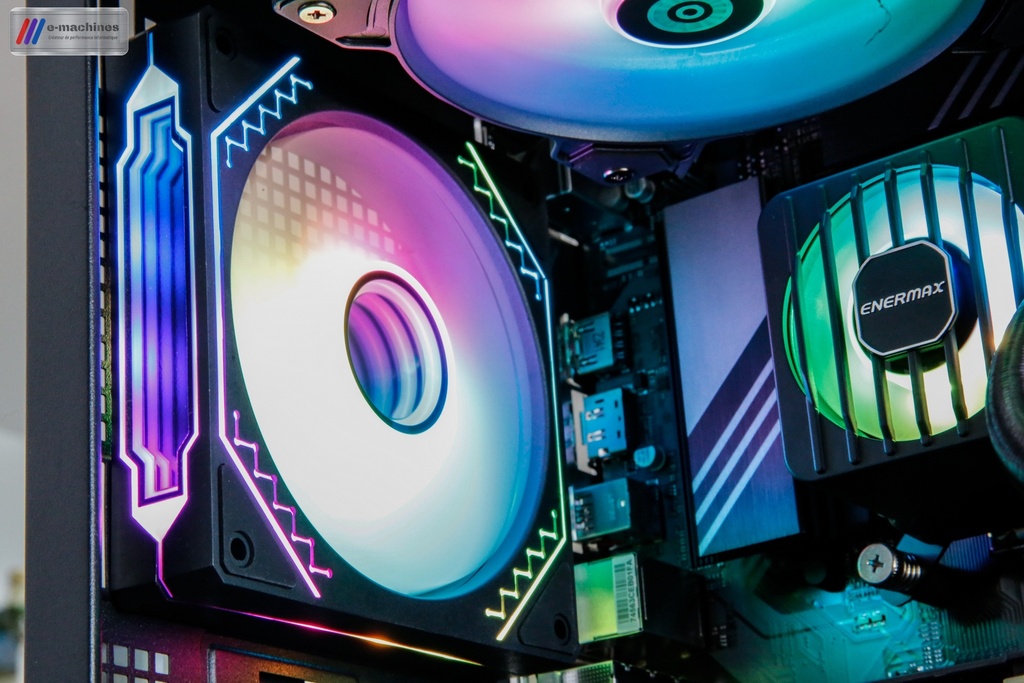 Tour Xigmatek Endorphin Ultra noire i5 14600KF et RTX4070 SUPER