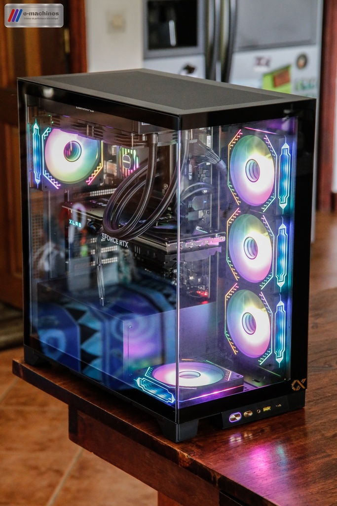 Tour Xigmatek Endorphin Ultra noire i5 14600KF et RTX4070 SUPER