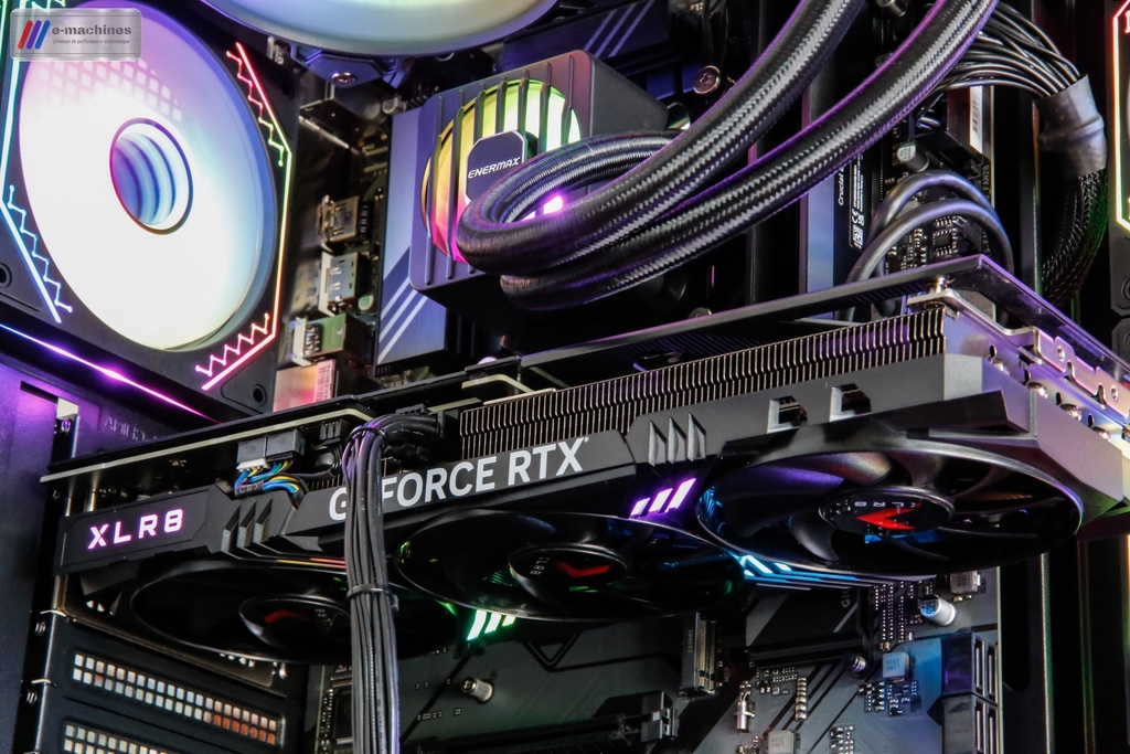 Tour Xigmatek Endorphin Ultra noire i5 14600KF et RTX4070 SUPER
