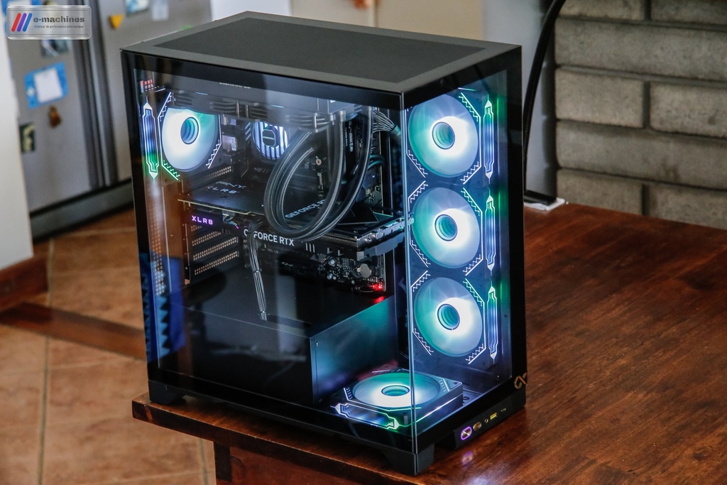 Tour Xigmatek Endorphin Ultra noire i5 14600KF et RTX4070 SUPER