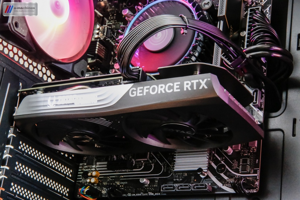 Tour MSI 112R I5 14400F et RTX 4060