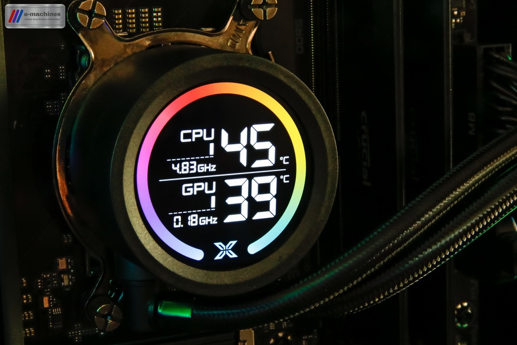 Tour DarkFlash L280 Ryzen 7 7700 RTX 5070 Zotac Solid 12go