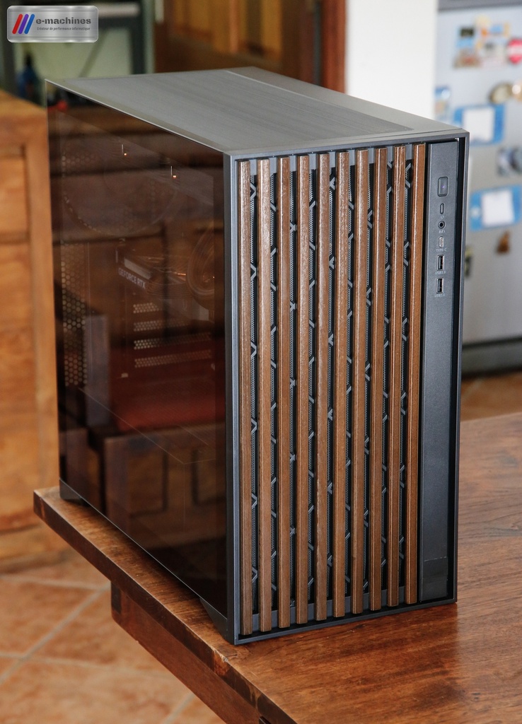 Tour NW1 façade bois Ryzen 8700F RTX 5060Ti 16go