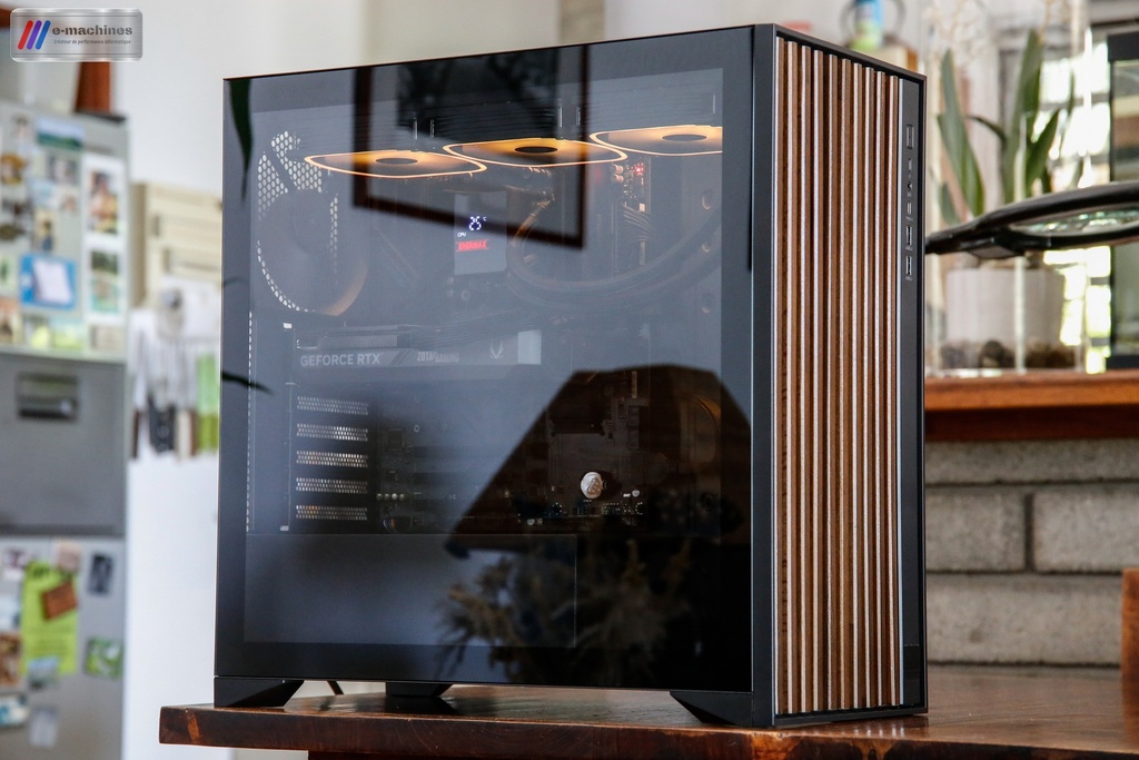Tour NW1 façade bois Ryzen 8700F RTX 5060Ti 16go