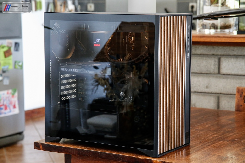 Tour NW1 façade bois Ryzen 8700F RTX 5060Ti 16go