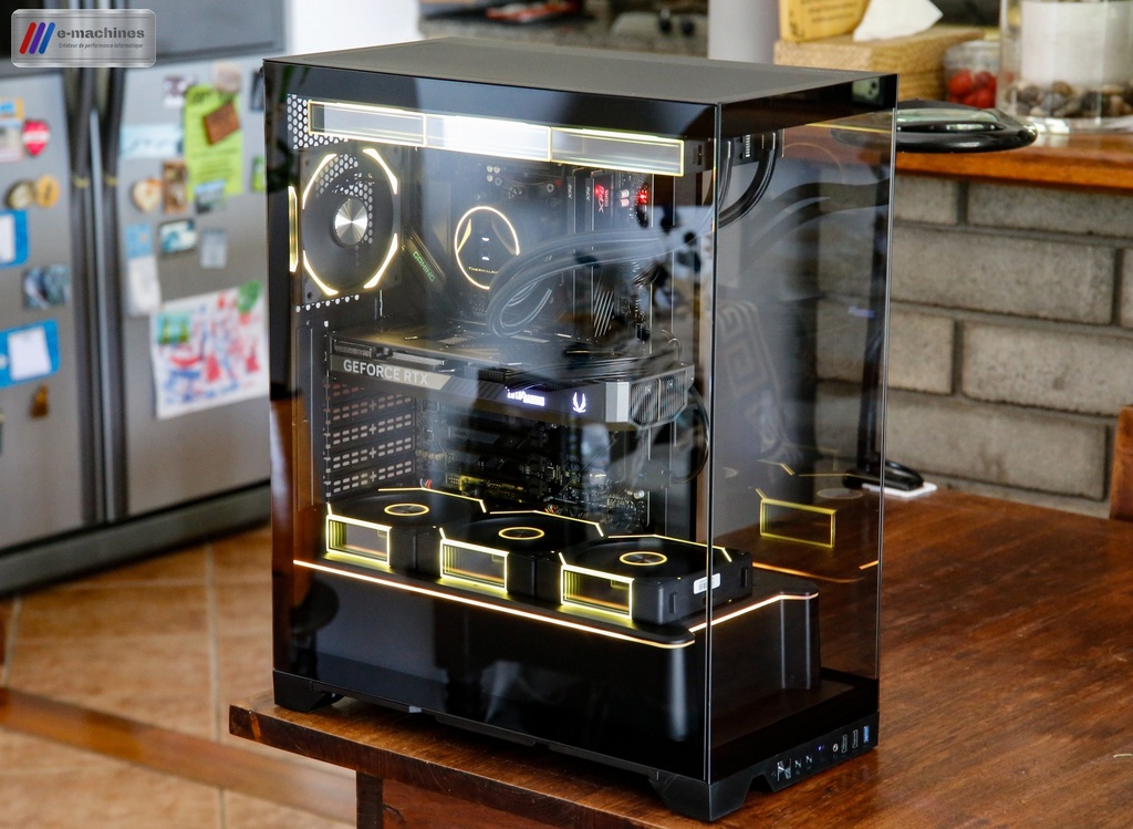 Tour Mars Gaming Prisma noire Ryzen 7800X3D RTX 5070 Ti 