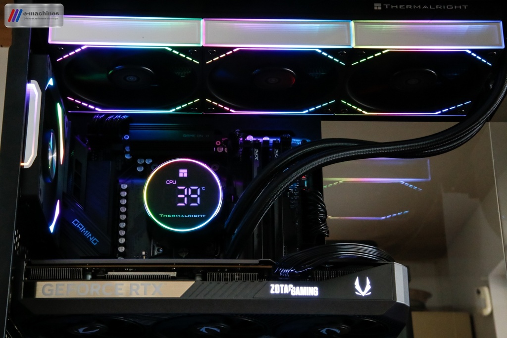 Tour Mars Gaming Prisma noire Ryzen 7800X3D RTX 5070 Ti 