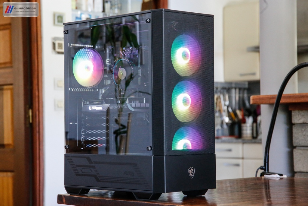 Tour MSI 112R I5 14400F et RTX 4060