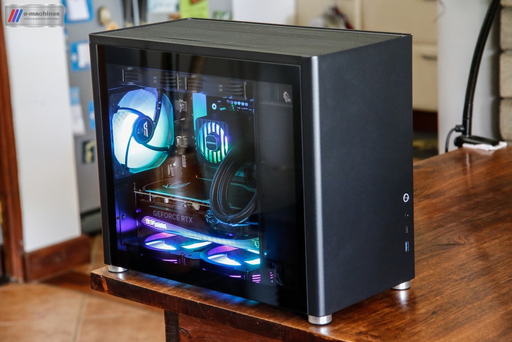 Mini Cube Gamemax Spark i5 14600KF RTX 4070 Zotac Amp