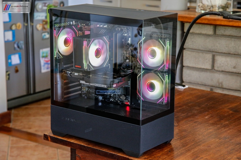 Tour BitFénix Ceto noir i5 14400F et RTX 5060Ti 16Go
