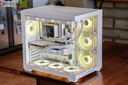 Cube DeepCool CG530 4F blanc Ryzen 7700 RTX 5070 Zotac