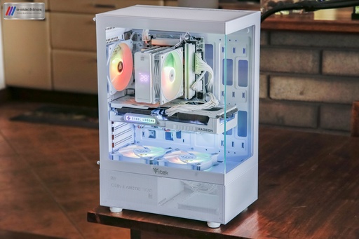Tour pano Itek blanche i5 14400F et RX 9060 XT