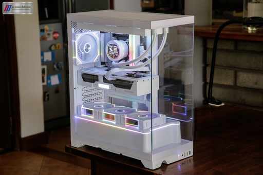 Tour Mars Gaming Prisma blanche Ryzen 7 8700F et RX 9070 16Go